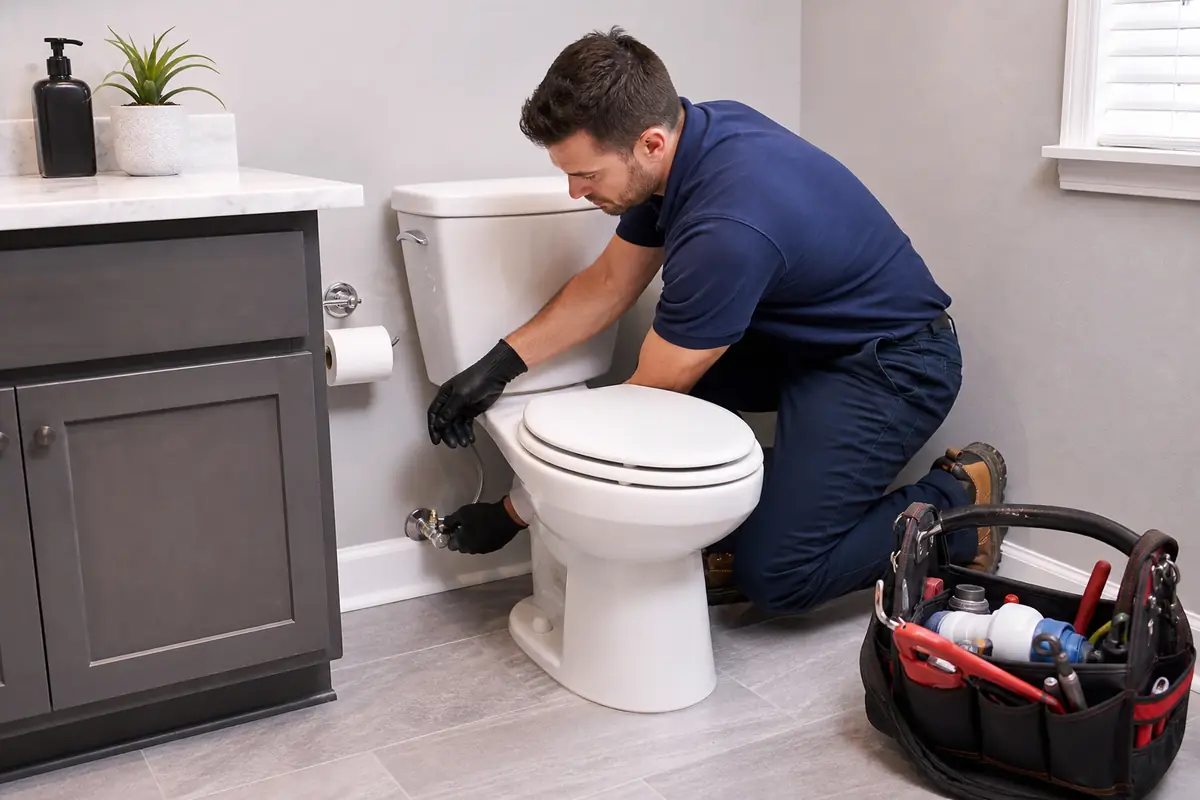 Toilet Repair plumbing service in United States